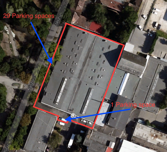 Jász utca — in-city logistics property, Budapest XIII